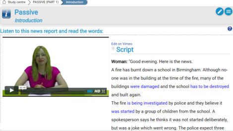 The Passive Voice In the News